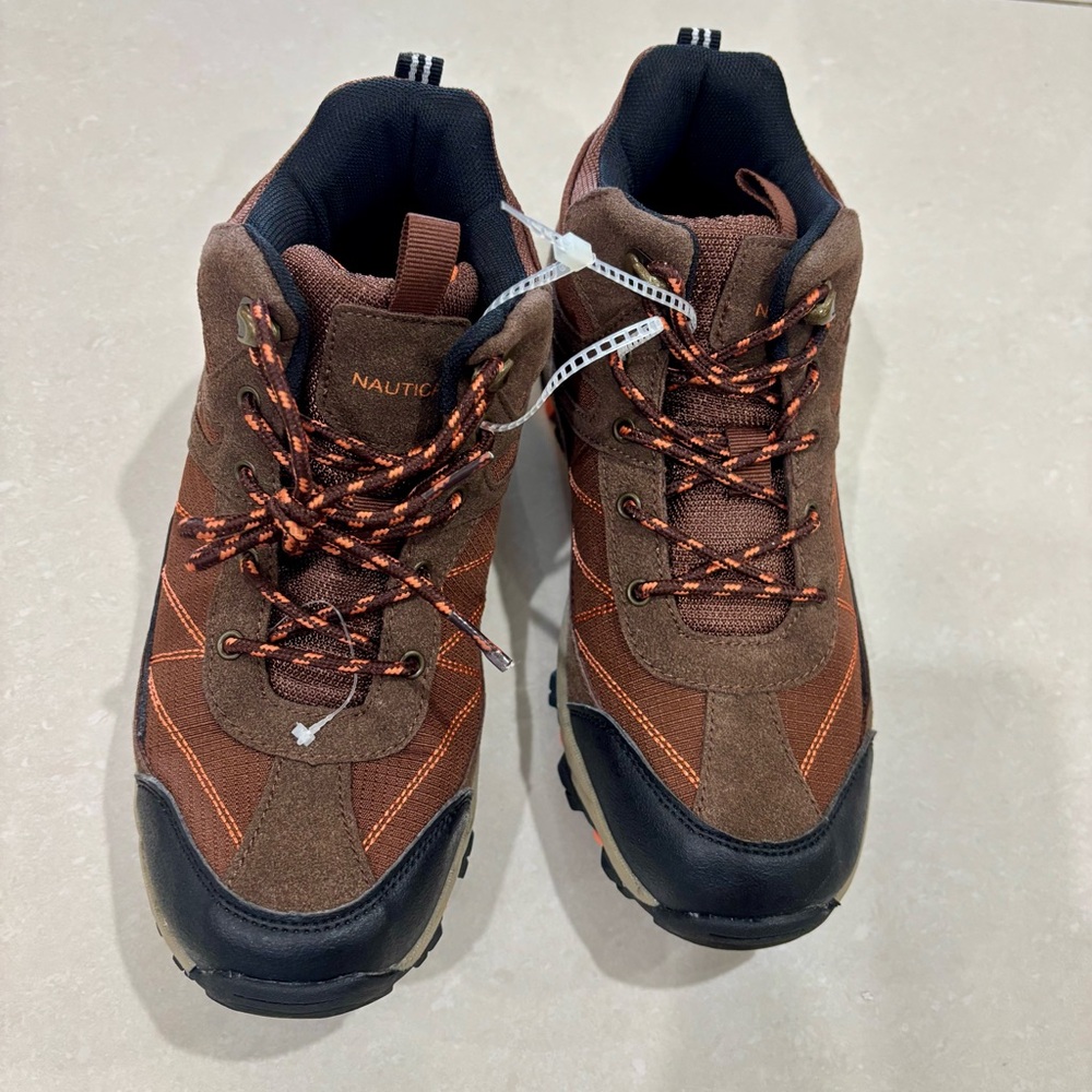 Nautica Brown and Black Outdoor Boots